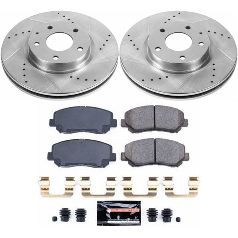 Power Stop 13-15 Mazda CX-5 Front Z23 Evolution Sport Brake Kit - K6967