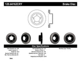 Stoptech 08-11/13-18 Toyota Land Cruiser Front Premium High Carbon Cryo Brake Rotor - 120.44162CRY