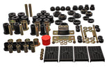 Energy Suspension 67-79 GM Camaro/Firebird w/ Multi Leaf Springs Black Hyper-Flex Master Bushing Set - 3.18118G