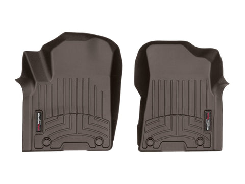 WeatherTech 2019+ Infiniti QX80 Front FloorLiners - Cocoa - 4715021