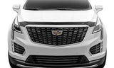 AVS 17-18 Cadillac XT5 Aeroskin Low Profile Acrylic Hood Shield - Smoke - 322133