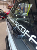 Elektric Offroad 2024+ Polaris Xpedition Rear Glass Handle Anodized Black - XDMSM0001
