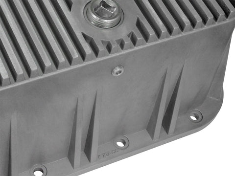 aFe Power Cover Trans Pan Machined Trans Pan 2006 Dodge RAM 5.9L Cummins - 46-70050