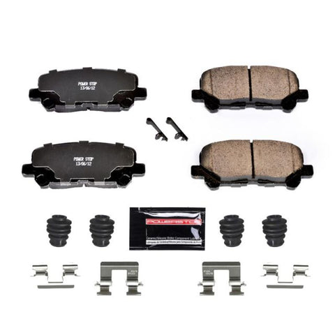 Power Stop 12-15 Honda Pilot Rear Z23 Evolution Sport Brake Pads w/Hardware - Z23-1585