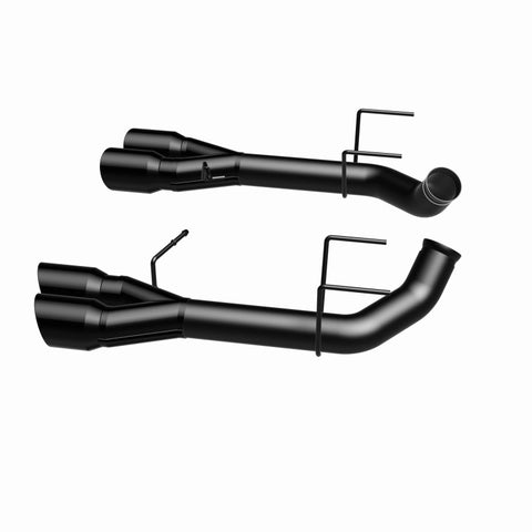 MagnaFlow 13 Ford Mustang Shelby GT500 V8 5.8L Quad Split Rear Exit Stainless Cat Back Perf Exhaust - 15177
