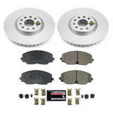 Power Stop 18-19 Volkswagen Atlas Front Z23 Evolution Sport Coated Brake Kit - CRK8117
