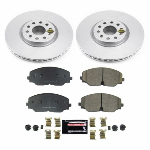 Power Stop 18-19 Volkswagen Atlas Front Z23 Evolution Sport Coated Brake Kit - CRK8117