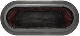 K&N Custom Racing Unique Oval Tapered Filter 17.313in OL B/7.75in OW B/14.625inOL T/6.125inOW T/9in - 100-8521