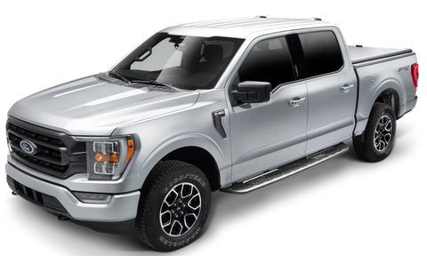N-FAB 12007-2018 Chevrolet Silverado 1500 Crew Cab Pickup Roan Running Boards - Textured Black - NBC07CC-TX