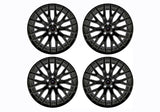 Ford Racing 15-16 Mustang GT 19X9 and 19X9.5 Wheel Set with TPMS Kit - Matte Black - M-1007K-M19XB