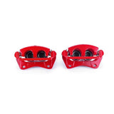 Power Stop 09-15 Honda Pilot Front Red Calipers w/Brackets - Pair - S3826