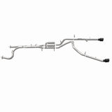 MagnaFlow 2025 Ram 1500 RHO SPEQ Series Black Chrome Cat-Back Performance Exhaust System - 19704