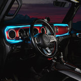 ORACLE Lighting Jeep Wrangler JL / Gladiator JT ColorSHIFT Fiber Optic LED Interior Kit - 4236-333