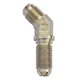 Fragola -6AN x 45 Degree Bulkhead - Steel - 583706