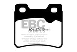 EBC 94-96 Saab 900 2.0 Turbo Redstuff Rear Brake Pads - DP3761C