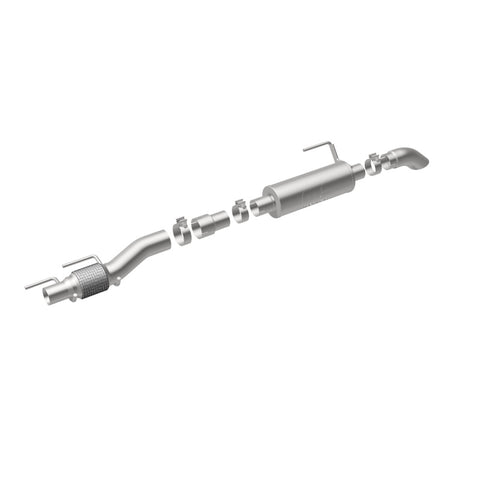 MagnaFlow Cat-Back, SS, 2.5/3in, Turn Down In Front Rear Tire 2015 Ford F150 2.7L V6T Ext Cab - 19056