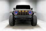 Oracle Oculus Bi-LED Projector Headlights for Jeep JL/Gladiator JT - w/ Simple Controller - 5839-504-B