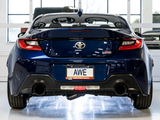 AWE Tuning Subaru BRZ/ Toyota GR86/ Toyota 86 Touring Edition Cat-Back Exhaust- Diamond Black Tips - 3015-33486