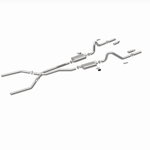 MagnaFlow SYS Cat-Back 67-70 Mustang 2.50inch w/Tru-X - 15816