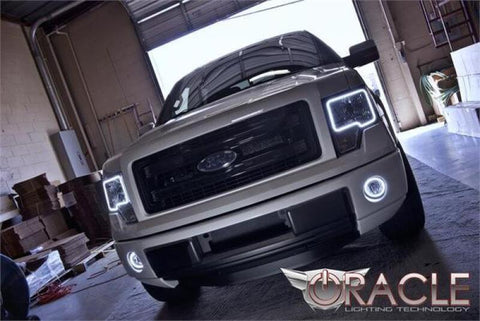 Oracle 06-14 Ford F-150 LED Fog Light Halo Kit - Green - 1127-004