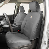 Covercraft 12-16 Ford F250 Carhartt PrecisionFit Custom Front Row Seat Covers - Gravel - GTF492ABCAGY
