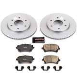 Power Stop 04-05 Infiniti QX56 Front Z17 Evolution Geomet Coated Brake Kit - CRK2442