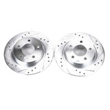 Power Stop 04-13 Mazda 3 Rear Evolution Drilled & Slotted Rotors - Pair - JBR1116XPR