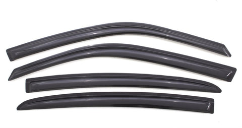 AVS 11-18 Dodge Charger Ventvisor Outside Mount Window Deflectors 4pc - Smoke - 94313