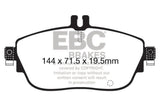 EBC 13+ Mercedes-Benz CLA250 2.0 Turbo Greenstuff Front Brake Pads - DP22165