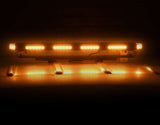 Putco 16in Universal Light Bar LED Tri-Hornet - Amber/White/Blue Single - 950216