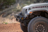 DV8 Offroad 18-23 Jeep Wrangler JL / 20-23 Jeep Gladiator JT FS-7 Mid-Width Winch Front Bumper - FBJL-07
