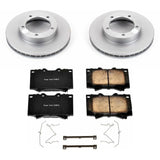 Power Stop 98-07 Lexus LX470 Front Z17 Evolution Geomet Coated Brake Kit - CRK1132