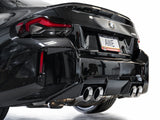AWE Tuning 23-24 BMW G87 M2 Track Edition Exhaust - Chrome Silver Tips - 3020-42487