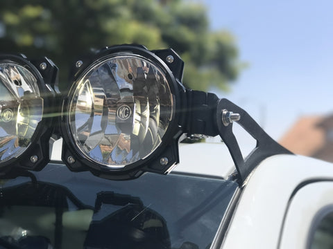 KC HiLiTES 17-18 Ford Raptor 57in. Pro6 Gravity LED 9-Light 180w Combo Beam Overhead Light Bar Sys - 91333