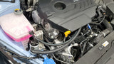 J&L 23-23 Hyundai Elantra N 2.0L Oil Separator 3.0 Passenger Side - Clear Anodized - 3119P-C