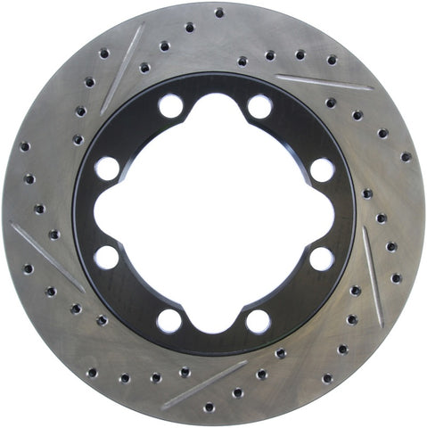 StopTech Slotted & Drilled Sport Brake Rotor - 127.66026R