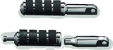 Kuryakyn Male Mount 2-1/2inch Footpeg Extension Chrome (Pair) - 8064