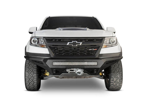 Addictive Desert Designs 17-18 Chevy Colorado Stealth Fighter Front Bumper w/ Winch Mount - F371202740103