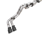 AWE Tuning 16-22 Toyota Tacoma 0FG Cat-Back Exhaust w/ BashGuard - Dual Diamond Black Tips - 3015-33826