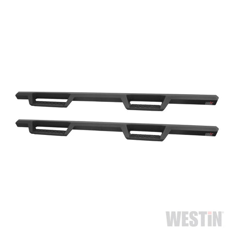 Westin/HDX 16-18 Nissan Titan XD Crew / 17-18 Titan Crew Cab Drop Nerf Step Bars - Textured Black - 56-14025