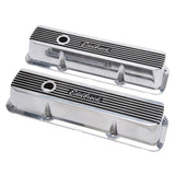 Edelbrock Valve Covers Elite II Ford FE 1958-76 Polished - 4277