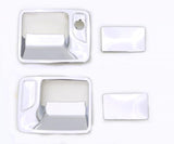 AVS 99-16 Ford F-250 (w/o Passenger Keyhole) Door Handle Covers (2 Door) 4pc Set - Chrome - 685203