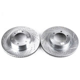 Power Stop 03-09 Lexus GX470 Front Evolution Drilled & Slotted Rotors - Pair - JBR975XPR