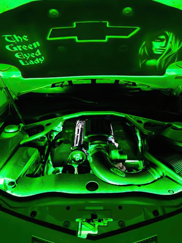 Oracle Engine Bay LED Kit 48in - Green - 4217-004