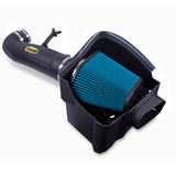 Airaid 04-13 Nissan Titan/Armada 5.6L MXP Intake System w/ Tube (Dry / Blue Media) - 523-284