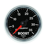 AutoMeter GS 2 1/16 inch 35PSI Mechanical Boost Gauge - 3804