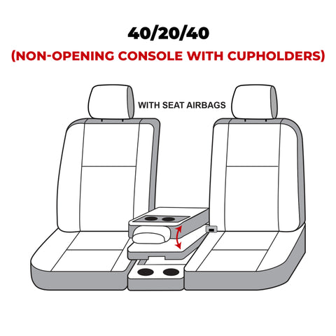 Covercraft 19-20 Ford F-150/19-22 Carhartt SeatSaver Custom Front Row Seat Covers - Brown - SSC3480CABN