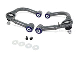 SuperPro 03-09 Lexus GX470 / Toyota 4Runner Sport 4WD Front Upper Fixed Offset Control Arm Set - TRC6480E