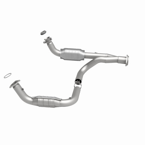 MagnaFlow Direct Fit Catalytic Converter 07-09 Hummer Truck H2 Y-Pipe Assy - 49679