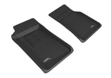 3D MAXpider 89-05 Mazda Miata Kagu Floormats - Black - L1MZ07711509